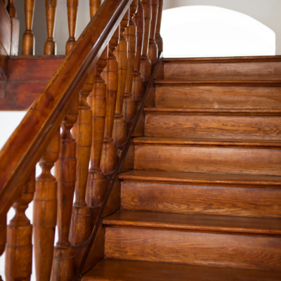 Escaleras de madera